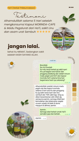 Madu Pegalurat & kapsul Morinda